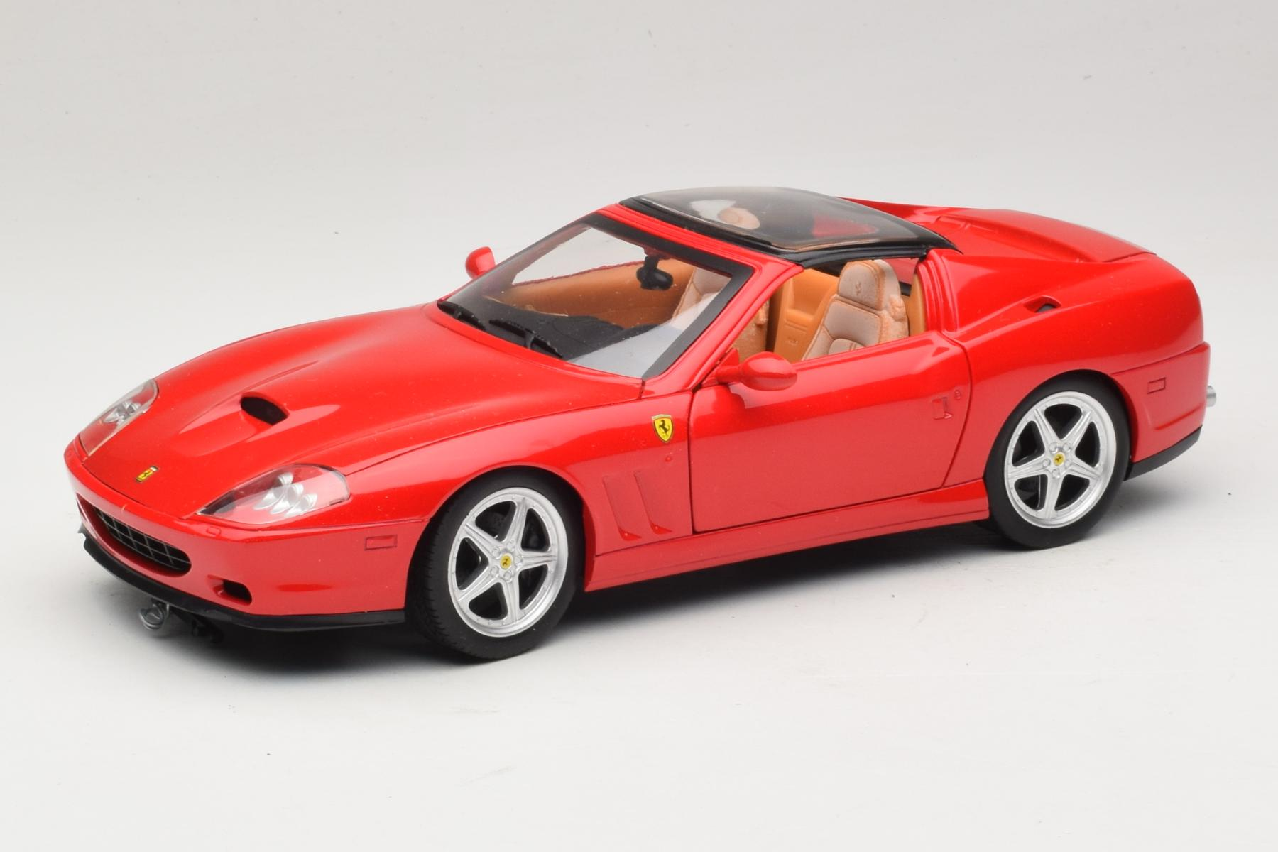 Hot Wheels Ferrari 575M Superamerica 1:18 Red