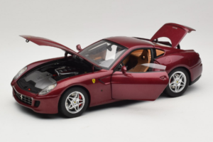 Ferrari 599 GTB Fiorano Dark Red Hot Wheels 1:18 M1200 Diecast - image 2 of 8