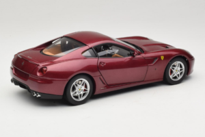 Ferrari 599 GTB Fiorano Dark Red Hot Wheels 1:18 M1200 Diecast - image 3 of 8