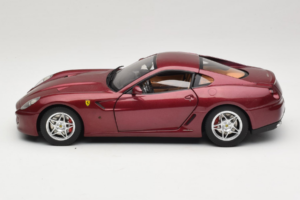 Ferrari 599 GTB Fiorano Dark Red Hot Wheels 1:18 M1200 Diecast - image 4 of 8