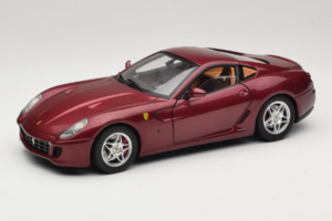 Ferrari 599 GTB Fiorano Dark Red Hot Wheels 1:18 M1200 Diecast