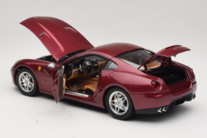 Ferrari 599 GTB Fiorano Dark Red Hot Wheels 1:18 M1200 Diecast - image 5 of 8