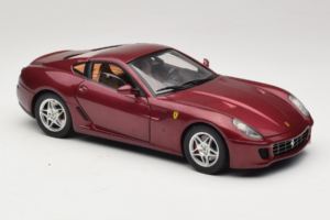 Ferrari 599 GTB Fiorano Dark Red Hot Wheels 1:18 M1200 Diecast - image 6 of 8
