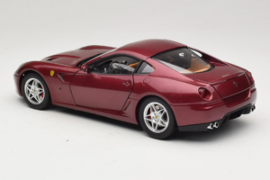 Ferrari 599 GTB Fiorano Dark Red Hot Wheels 1:18 M1200 Diecast - image 7 of 8
