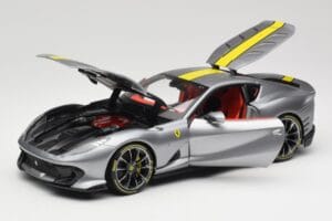 Ferrari 812 Competizione Grigio Coburn Bburago 1:18 18-01647 Diecast - image 2 of 8