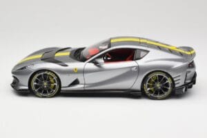 Ferrari 812 Competizione Grigio Coburn Bburago 1:18 18-01647 Diecast - image 4 of 8