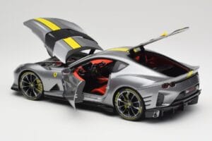Ferrari 812 Competizione Grigio Coburn Bburago 1:18 18-01647 Diecast - image 5 of 8