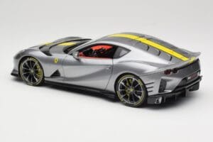 Ferrari 812 Competizione Grigio Coburn Bburago 1:18 18-01647 Diecast - image 7 of 8