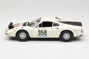 Ferrari Dino 246 GT White Anson 1:18 3580 Diecast - image 4 of 8