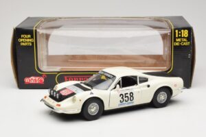 Ferrari Dino 246 GT White Anson 1:18 3580 Diecast - image 8 of 8