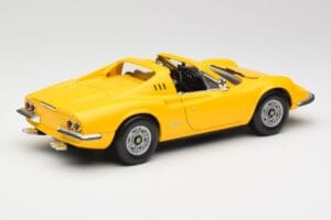 Ferrari Dino 246 GTS Yellow Hot Wheels 1:18 23920 Diecast - image 3 of 8