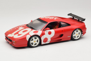 Ferrari F355 Berlinetta Red with White Wheels UT Models 1:18 180074020-P2 Diecast