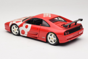 Ferrari F355 Berlinetta Red with White Wheels UT Models 1:18 180074020-P2 Diecast - image 7 of 8