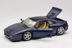 Ferrari F355 Berlinetta Blue Metallic UT Models 1:18 180074020-B1 Diecast - image 2 of 8