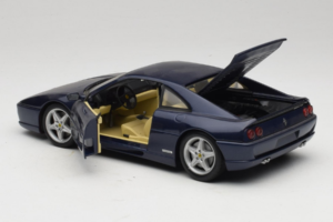 Ferrari F355 Berlinetta Blue Metallic UT Models 1:18 180074020-B1 Diecast - image 5 of 8