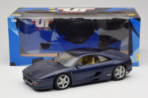 Ferrari F355 Berlinetta Blue Metallic UT Models 1:18 180074020-B1 Diecast - image 8 of 8
