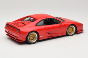 Ferrari F355 Berlinetta Red With Custom Gold Wheels UT Models 1:18 180074020-P5 Diecast - image 3 of 8