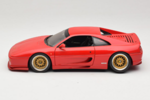 Ferrari F355 Berlinetta Red With Custom Gold Wheels UT Models 1:18 180074020-P5 Diecast - image 4 of 8