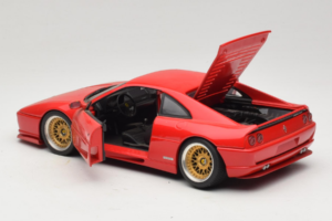 Ferrari F355 Berlinetta Red With Custom Gold Wheels UT Models 1:18 180074020-P5 Diecast - image 5 of 8