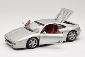 Ferrari F355 Berlinetta Silver UT Models 1:18 180074020-S1 Diecast - image 2 of 8