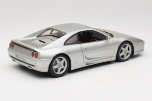 Ferrari F355 Berlinetta Silver UT Models 1:18 180074020-S1 Diecast - image 3 of 8
