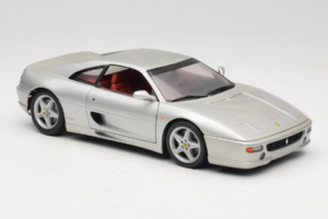 Ferrari F355 Berlinetta Silver UT Models 1:18 180074020-S1 Diecast - image 6 of 8
