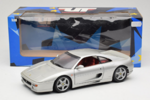 Ferrari F355 Berlinetta Silver UT Models 1:18 180074020-S1 Diecast - image 8 of 8