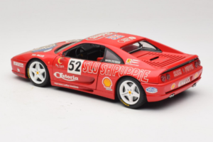 Ferrari F355 Berlinetta Slushuppie #52 M. Peters Red UT Models 1:18 180074020-P4 Diecast - image 7 of 8