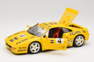 Ferrari F355 Coupe Films 18 #4 Reoloffs / Ansembourg Yellow UT Models 1:18 180074021-Y1 Diecast - image 2 of 8