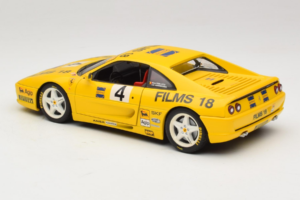 Ferrari F355 Coupe Films 18 #4 Reoloffs / Ansembourg Yellow UT Models 1:18 180074021-Y1 Diecast - image 7 of 8