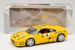 Ferrari F355 Coupe Films 18 #4 Reoloffs / Ansembourg Yellow UT Models 1:18 180074021-Y1 Diecast - image 8 of 8