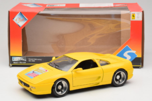 Ferrari F355 Racing Yellow Faszination Modelbau Limited Edition Solido 1:18 9009 Diecast - image 7 of 7