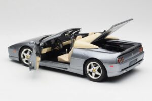 Ferrari F355 Spider Silver Hot Wheels 1:18 23907-M1 Diecast - image 5 of 8