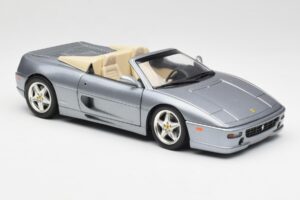 Ferrari F355 Spider Silver Hot Wheels 1:18 23907-M1 Diecast - image 6 of 8