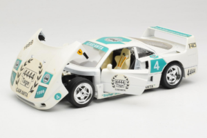 Ferrari F40 4444 Tage Garanta #4 White Bburago 1:18 3332-W5 Diecast - image 2 of 8