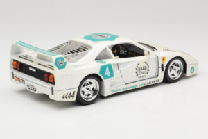 Ferrari F40 4444 Tage Garanta #4 White Bburago 1:18 3332-W5 Diecast - image 3 of 8