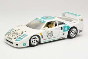 Ferrari F40 4444 Tage Garanta #4 White Bburago 1:18 3332-W5 Diecast