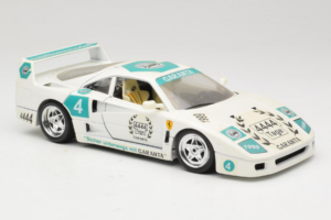 Ferrari F40 4444 Tage Garanta #4 White Bburago 1:18 3332-W5 Diecast - image 6 of 8