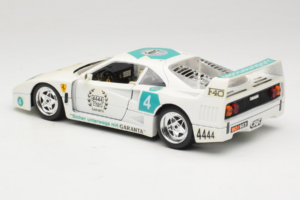 Ferrari F40 4444 Tage Garanta #4 White Bburago 1:18 3332-W5 Diecast - image 7 of 8