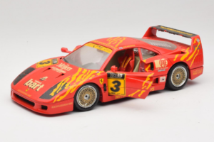 Ferrari F40 Evoluzione #3 Brummel Red 1987 Bburago 1:18 3022-P2 Diecast - image 2 of 8