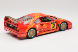 Ferrari F40 Evoluzione #3 Brummel Red 1987 Bburago 1:18 3022-P2 Diecast - image 3 of 8