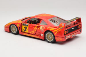 Ferrari F40 Evoluzione #3 Brummel Red 1987 Bburago 1:18 3022-P2 Diecast - image 7 of 8