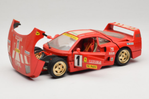 Ferrari F40 Evoluzione #1 Pirelli Red 1992 Bburago 1:18 3042-P1 Diecast - image 2 of 8