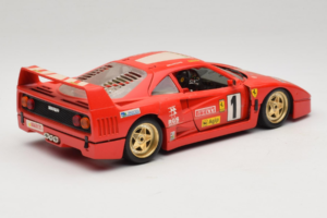 Ferrari F40 Evoluzione #1 Pirelli Red 1992 Bburago 1:18 3042-P1 Diecast - image 3 of 8