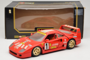 Ferrari F40 Evoluzione #1 Pirelli Red 1992 Bburago 1:18 3042-P1 Diecast - image 8 of 8