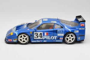 Ferrari F40 Evoluzione #34 Blue Custom 1987 Bburago 1:18 3032-C1 Diecast - image 4 of 8