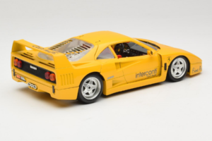 Ferrari F40 Interconti Car HiFi Yellow Bburago 1:18 3032-I1 Diecast - image 3 of 8