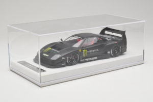 Ferrari F40 LB Works Monster Energy Matt Black BBA 1:18 REMC026 Resin - image 6 of 7