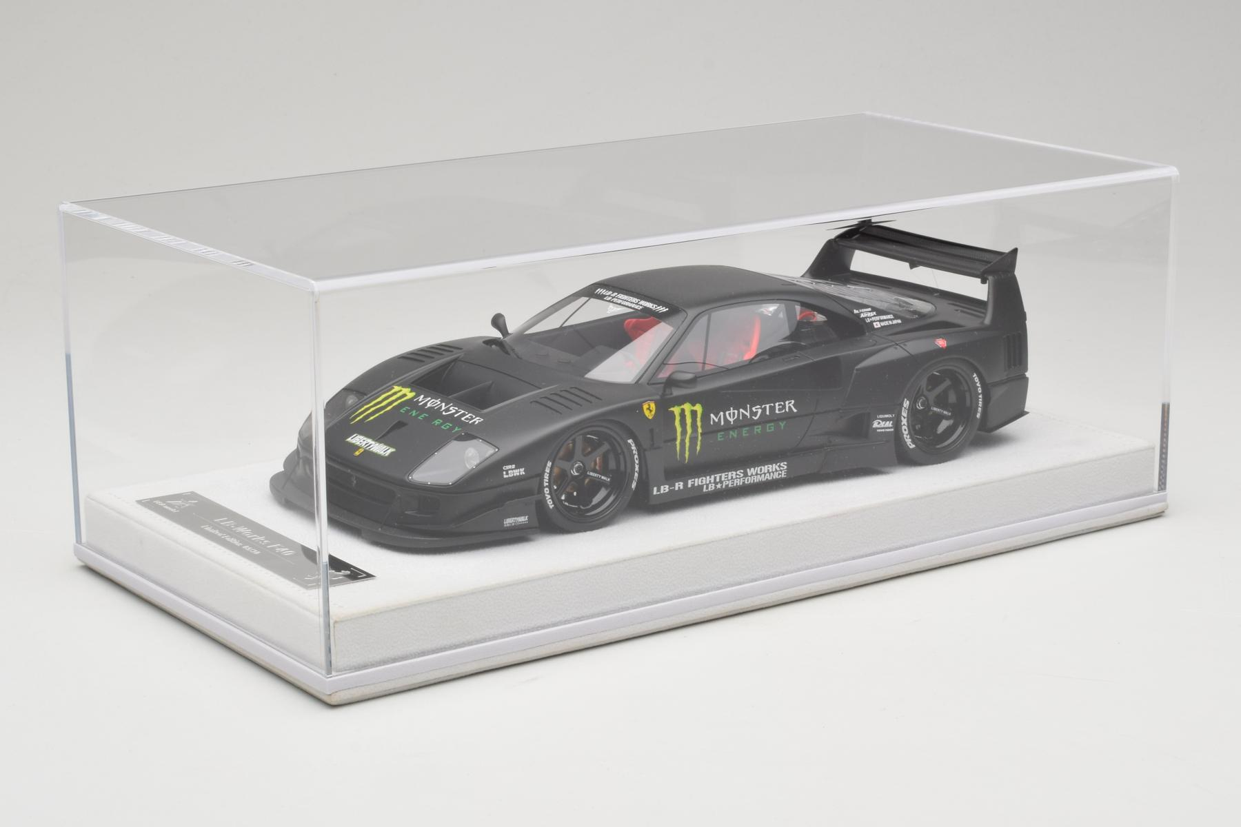 Ferrari F40 LB Works 1:18 Monster Energy Resin