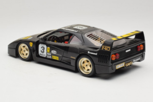 Ferrari F40 Magneti Marelli #3 Black Bburago 1:18 3022-B1 Diecast - image 7 of 8